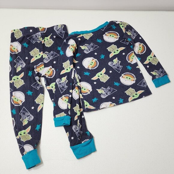 Toddler Boys Star Wars Pajama Set Size 3T - Picture 3 of 6